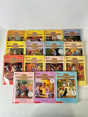 Lot of 15 Vintage The Baby Sitters Club Books by Ann M. Martin Apple Paperback